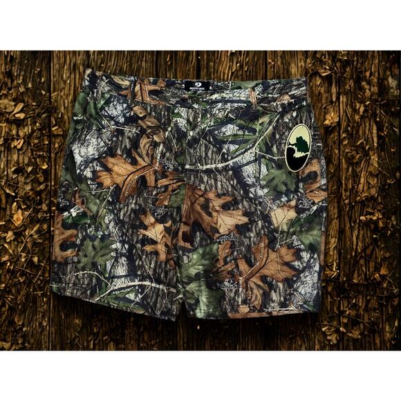 Mossy Oak Obsession Camo Hunting Outdoor Shorts Men's Size XL Style M560197 NWT - Picture 1 of 10